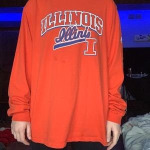 illinois state long sleeve tshirt